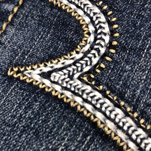 LIKE NEW CARRELI ASHELY SKINNY JEANS 27x33 VINTAGE 🦋 - Picture 14 of 15